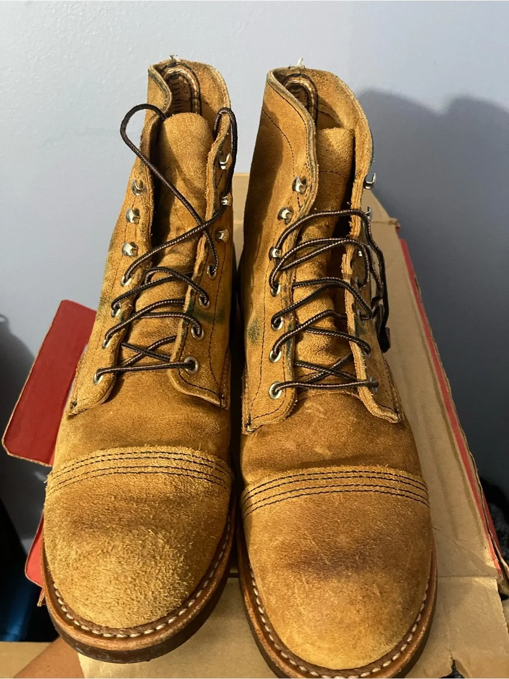 Red Wing Iron Rangers Hawthorne Factory Seconds Size 9 D 8083 Made In USA